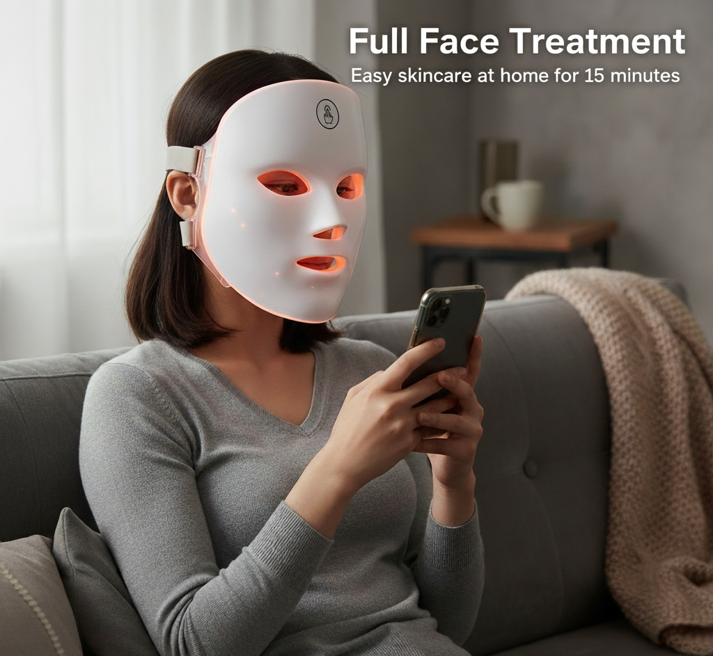 7-in-1 LED Face Mask